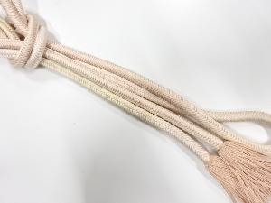 正絹　撚り房　手組帯締め